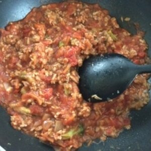 簡単トマト缶で手作りミートソース